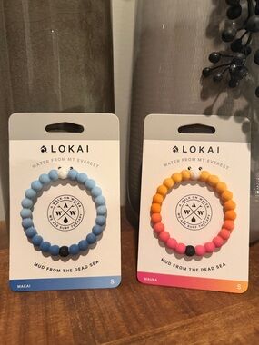 Lokai Gradient Beaded Bracelets - Blue Gradient & Sunset Gradient